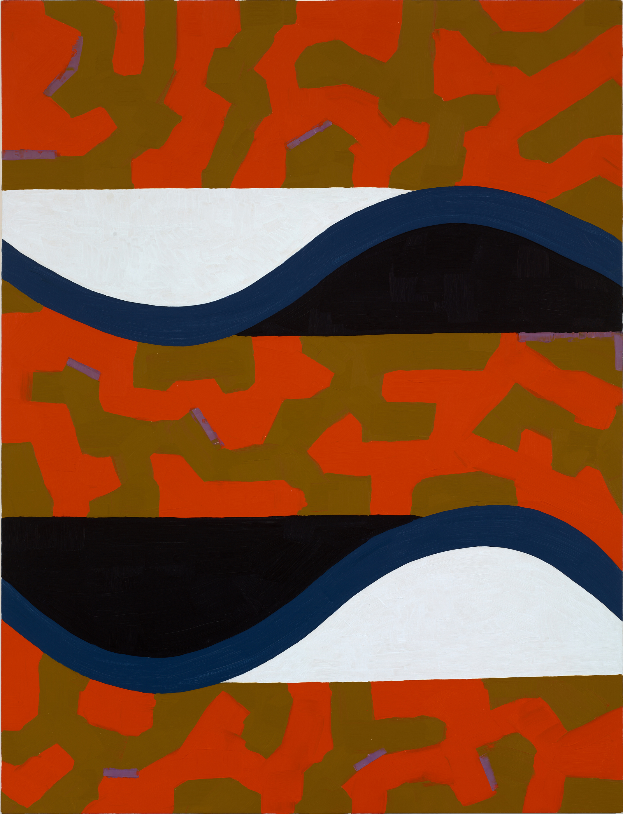 Coming Apart, 1989-90, oil on canvas, 68 x 52 inches