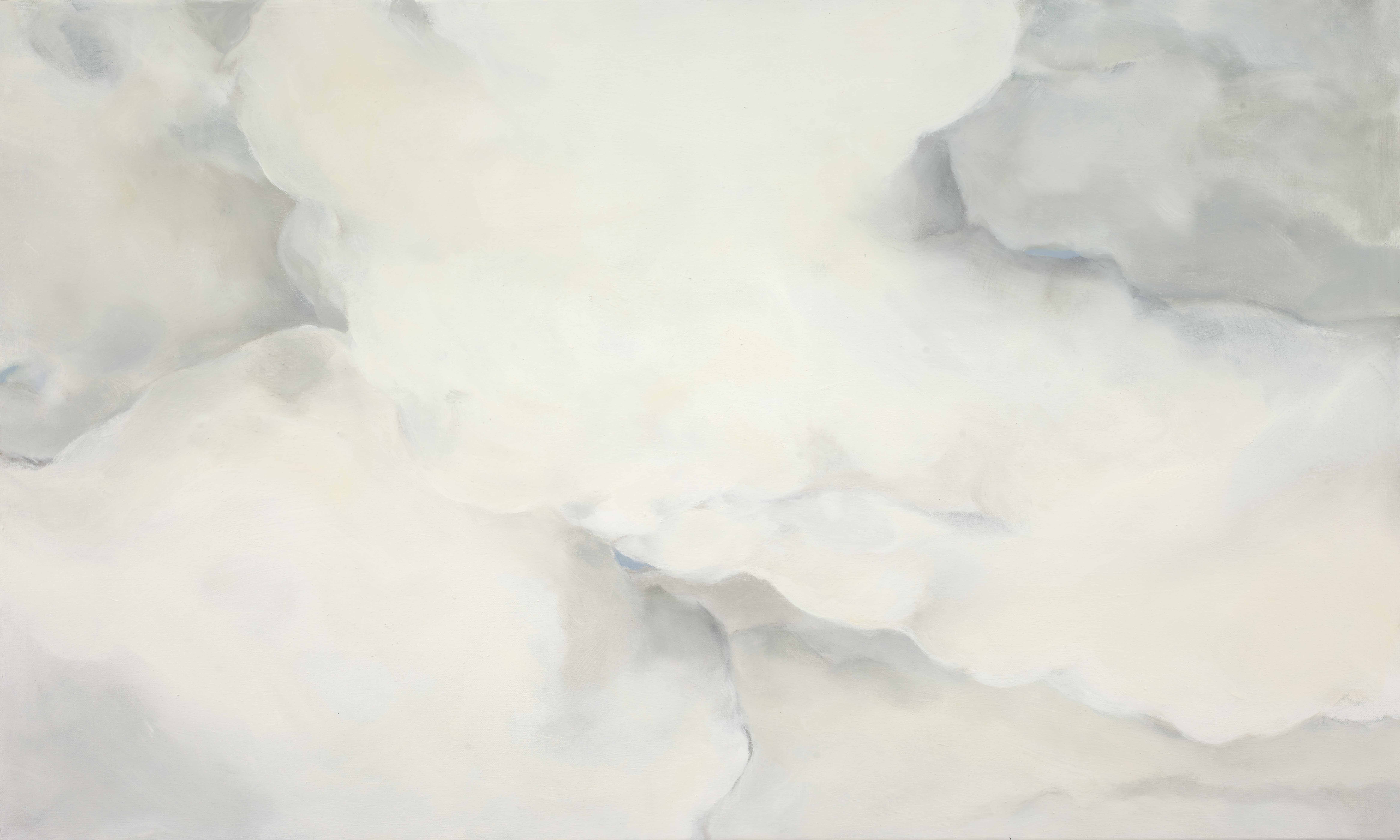 Moving Through, 2023, oil on canvas, 24x40 inches