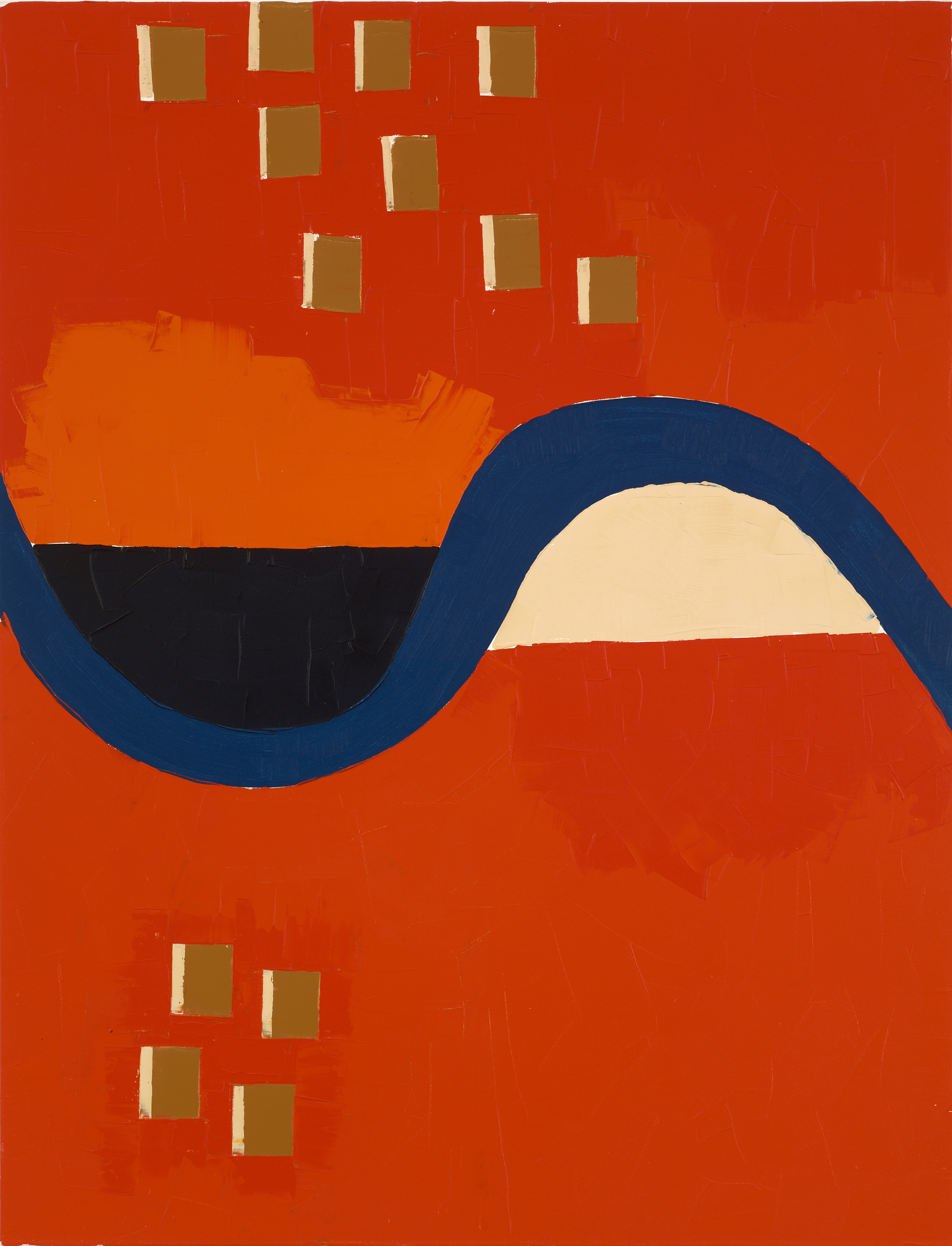 The Wake, 1989-90, oil on canvas, 52 x 40 inches