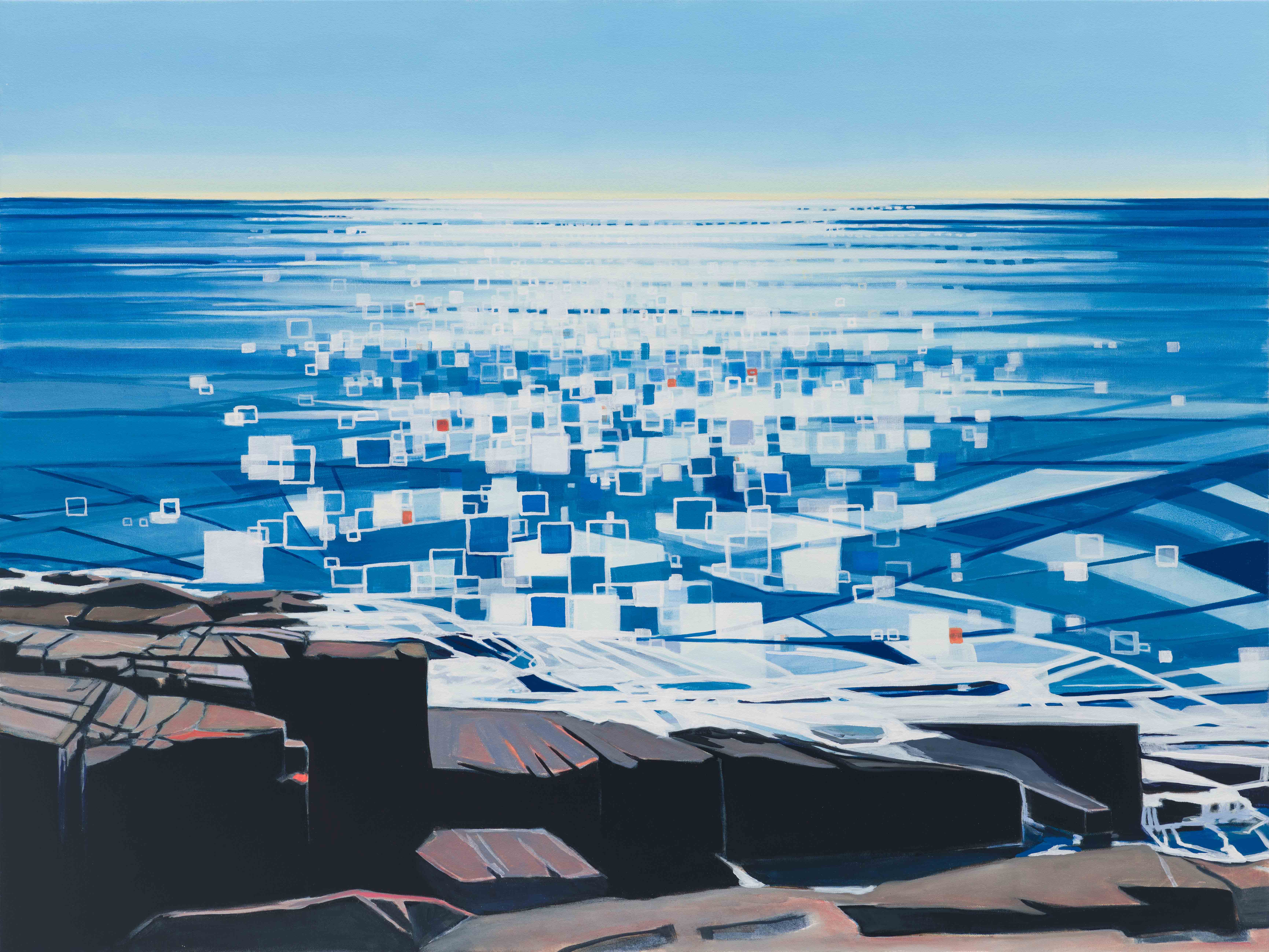 Ocean Trail / Acadia, 2025, oil on canvas, 30 x 40 inches Ocean Trail / Acadia, 2025, oil on canvas, 30 x 40 inches
