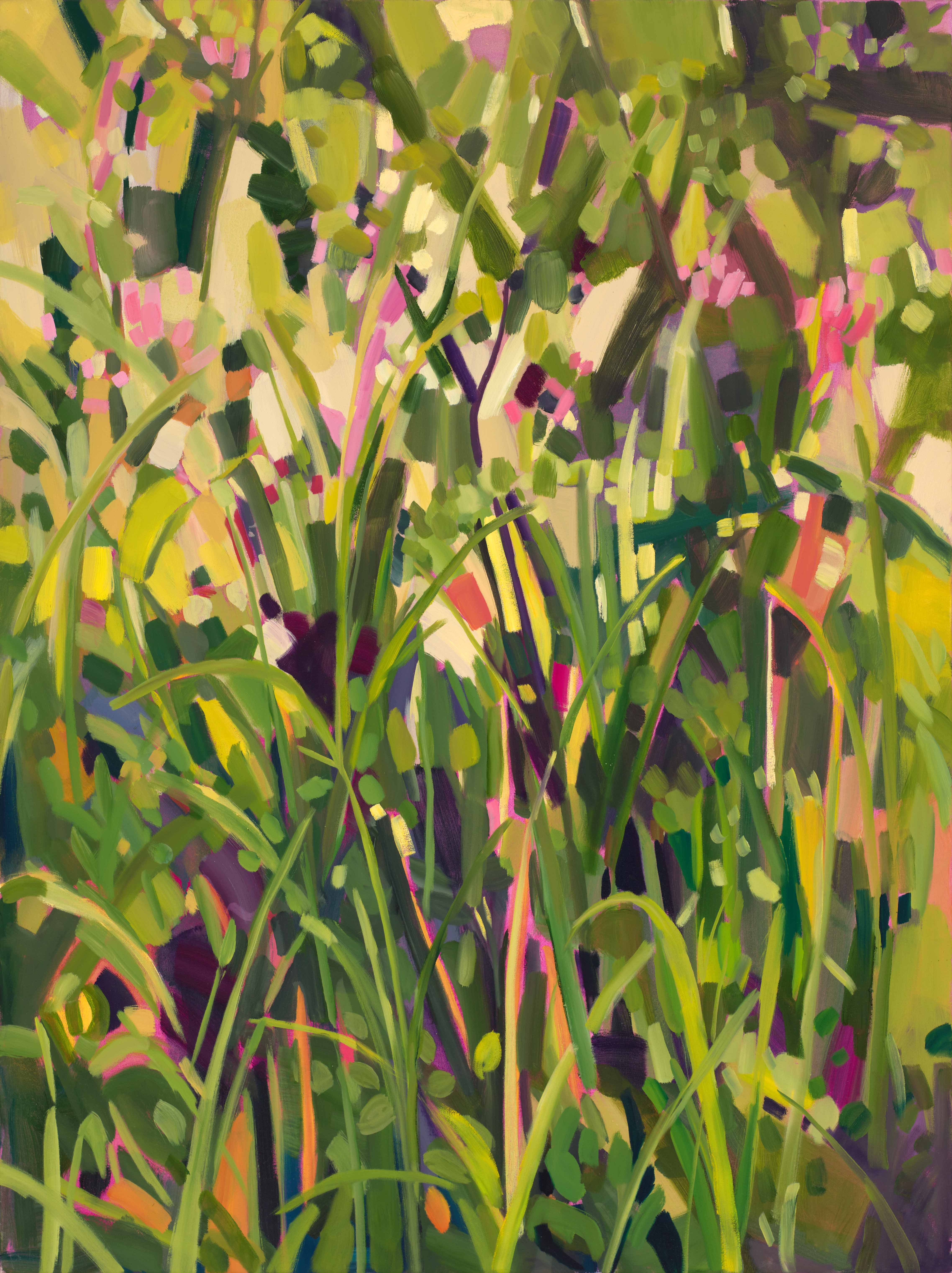 Azaleas and Grasses, 2025, oil on canvas, 48 x 36 inches Azaleas and Grasses, 2025, oil on canvas, 48 x 36 inches