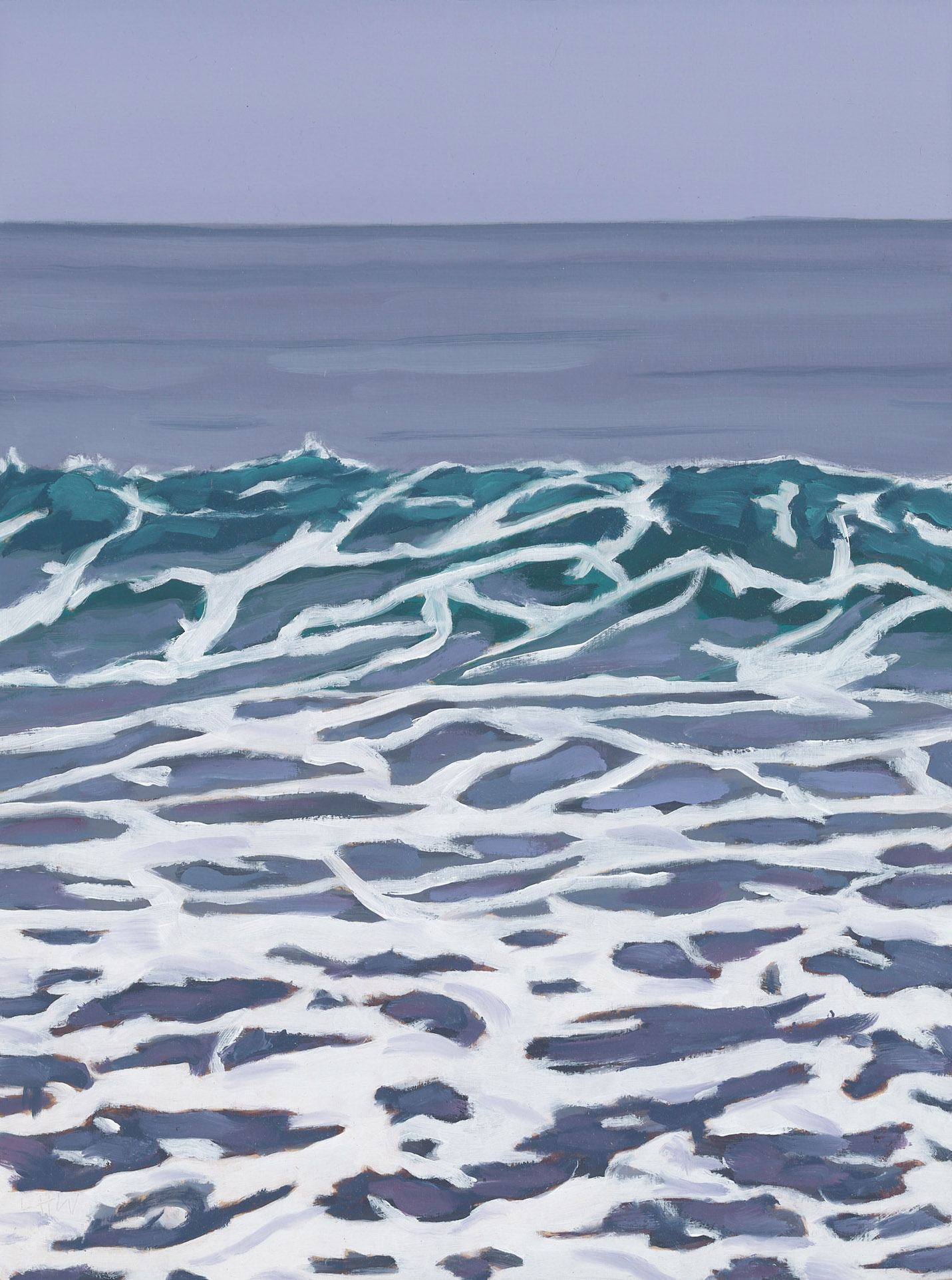 January 19th, 2026, oil on panel, 12 x 9 inches
