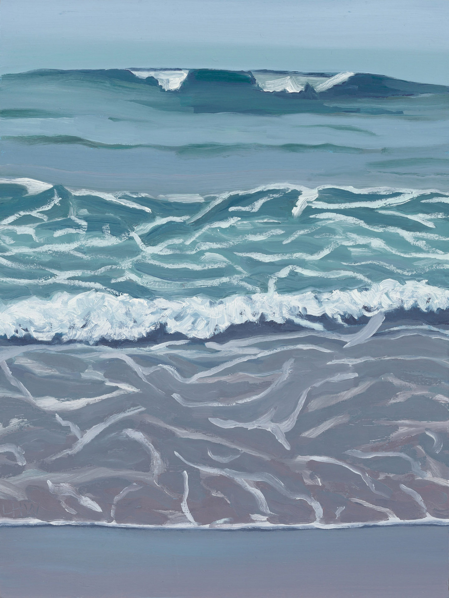 December 10th #2, 2025, oil on panel, 12 x 9 inches