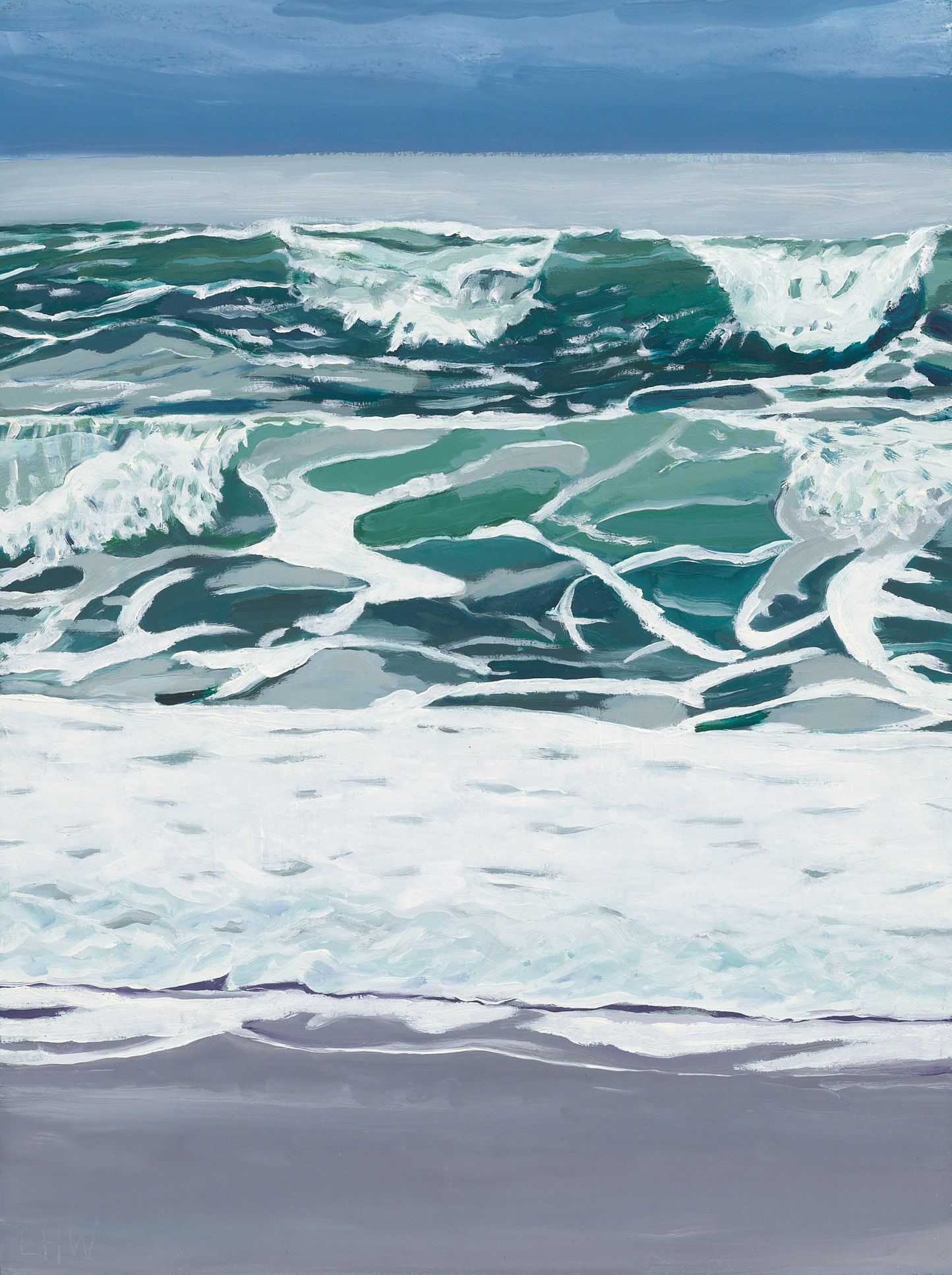 Afternoon, 2025, oil on panel, 12 x 9 inches