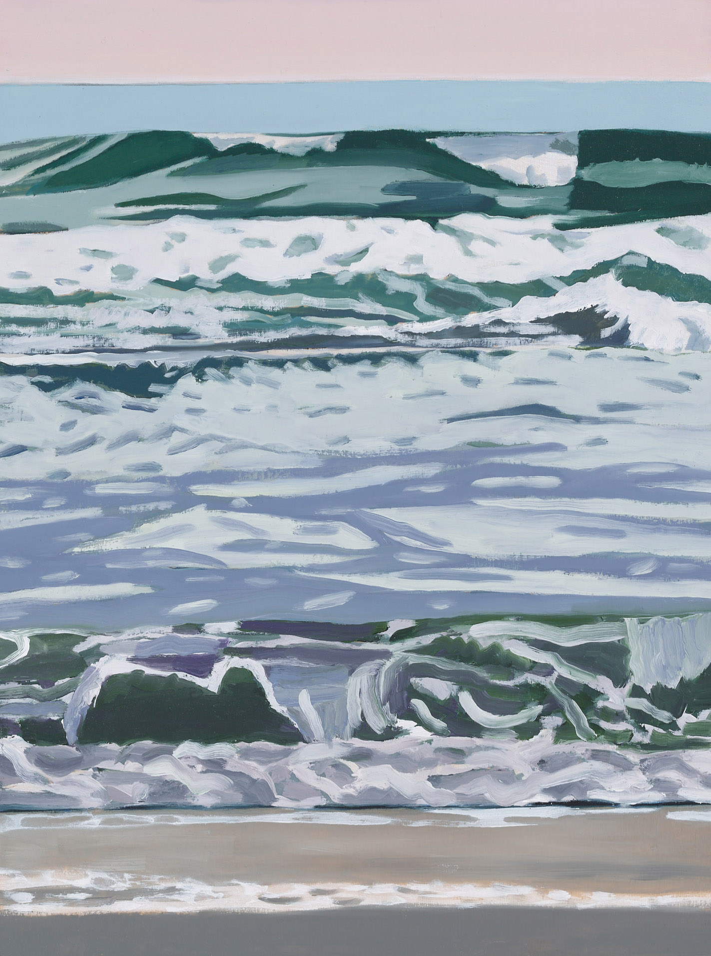 Early December, 2026, oil on panel, 12 x 9 inches