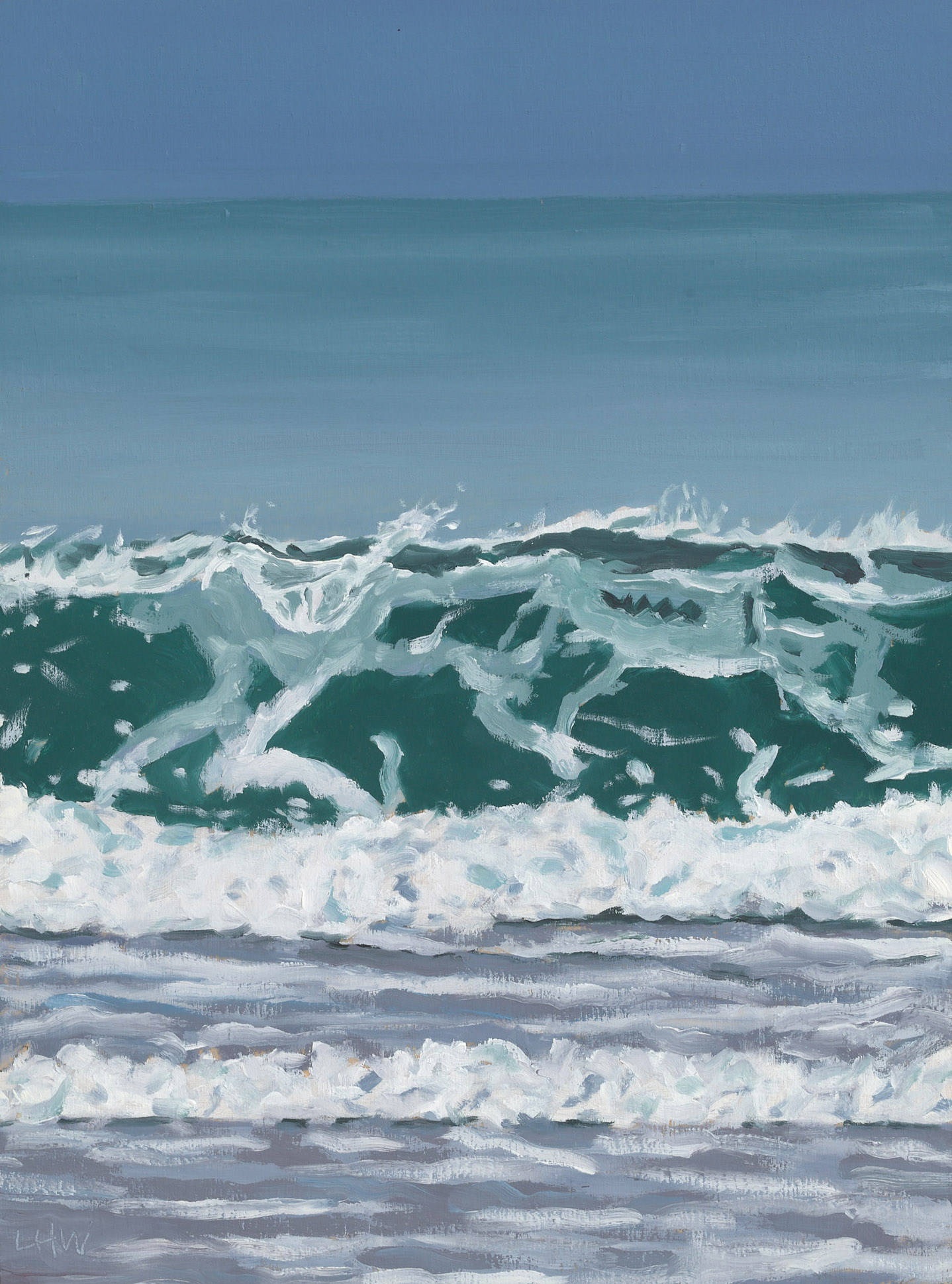 November 23rd, 2026, oil on panel, 12 x 9 inches