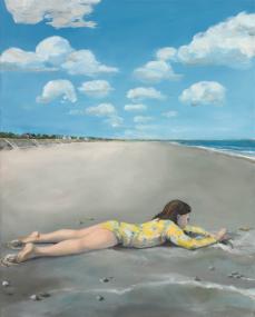 Low Tide, 2026, oil on canvas, 30 x 24 inches
